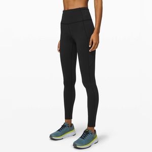 2 Pair - Lululemon Fast and Free High-Rise Tight 28" (SIZE 8) - WORN ONCE